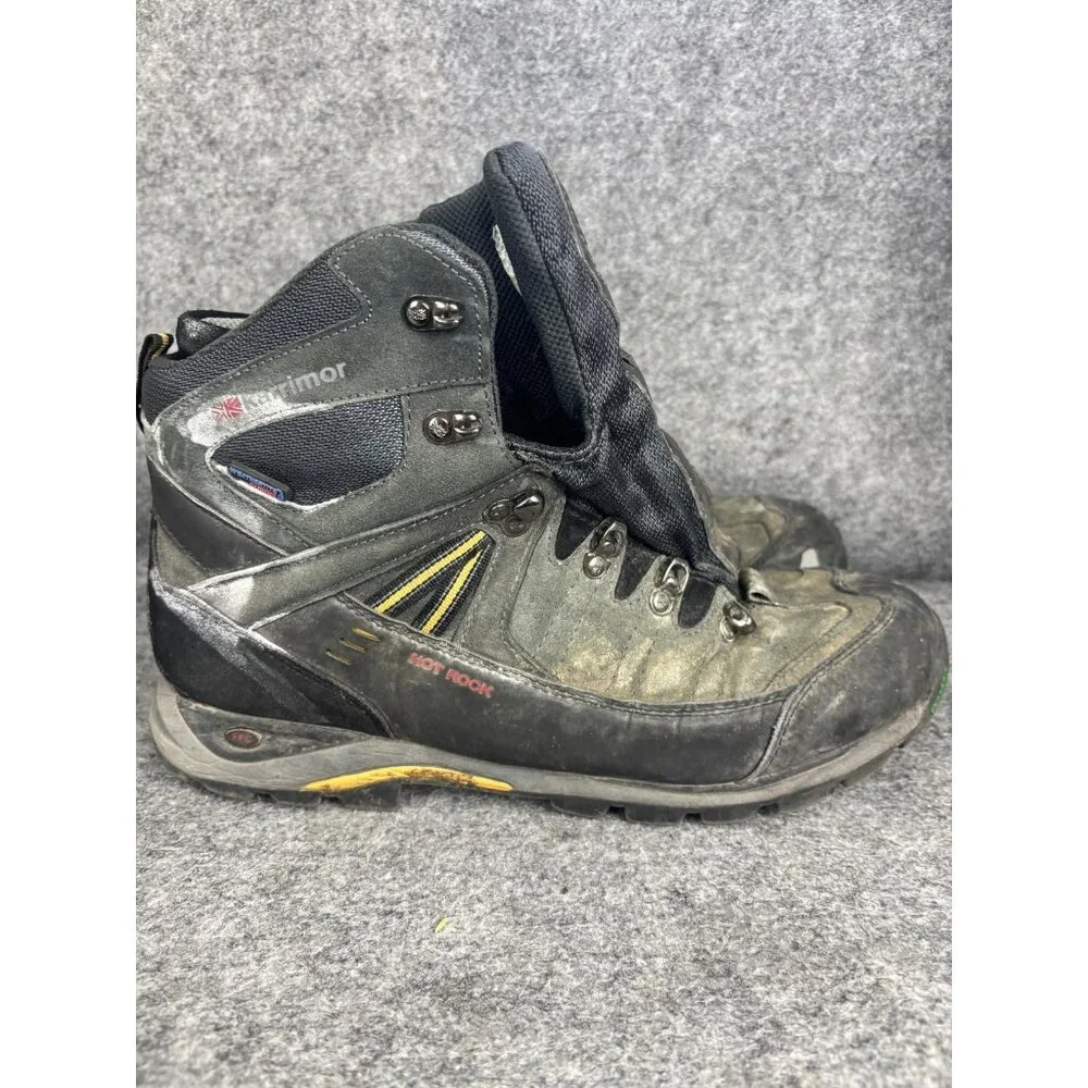 Karrimor Hot Rock Mid III‎ Boots Mens Size 12 Black Suede Waterproof XTR Hiking